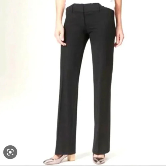 ANN TAYLOR LOFT Marisa Stretch Low Waist Straight Hip Trouser - Picture 1 of 6